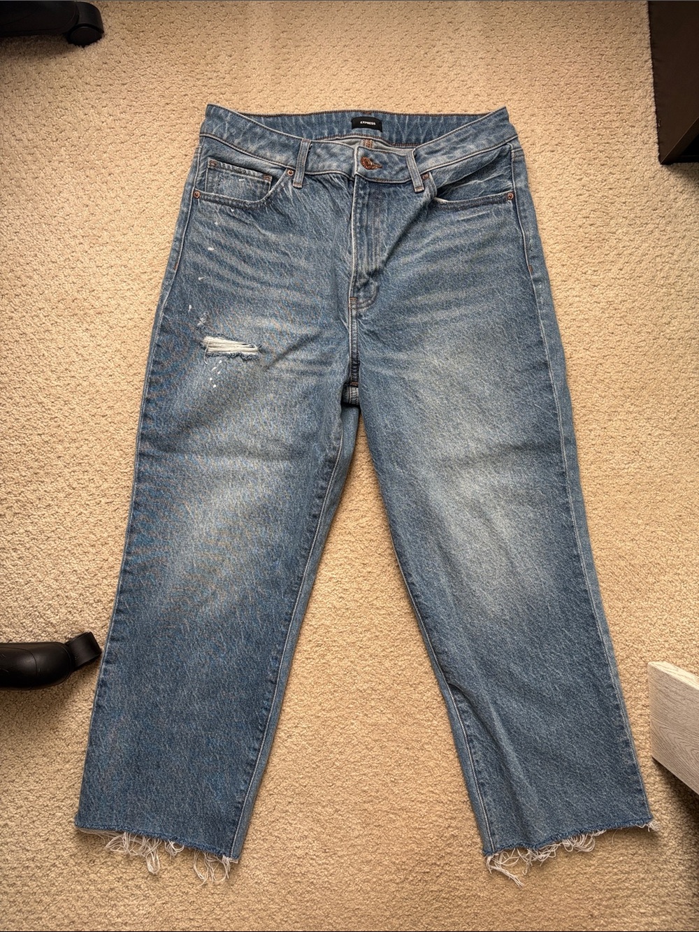 Express cropped jeans